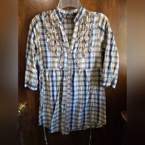 Speed Control Multicolor Plaid Shirt